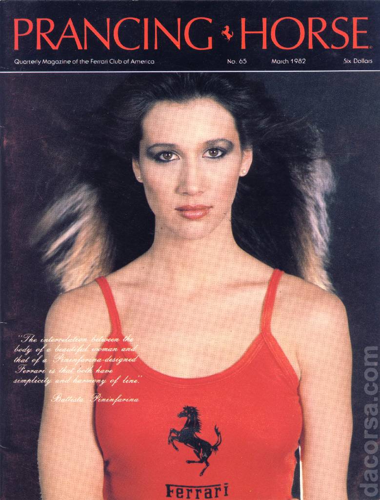 Cover of Prancing Horse issue 65, no. 65 - March 1982