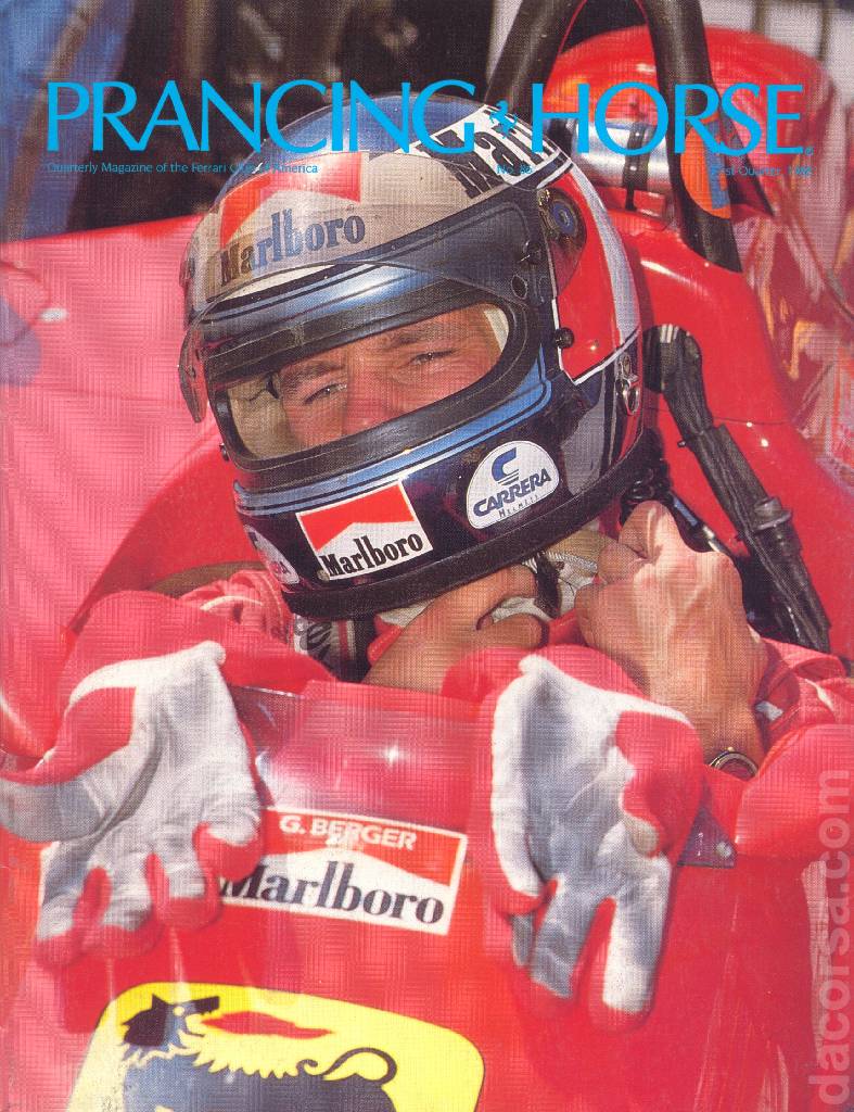Cover of Prancing Horse issue 86, no. 86 - first quarter 1988