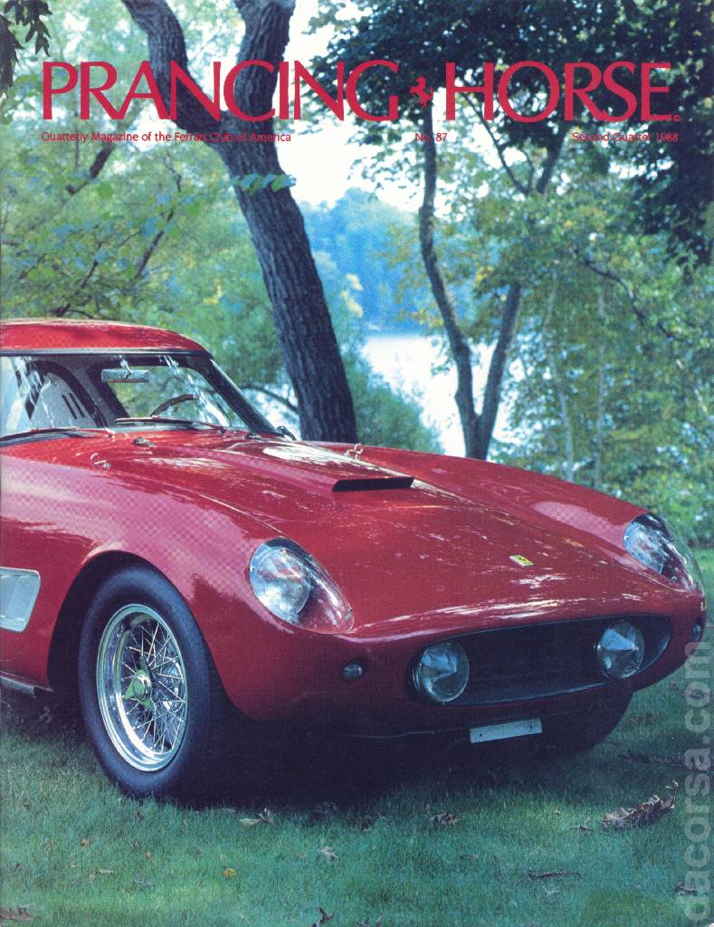 Cover of Prancing Horse issue 87, no. 87 - second quarter 1988