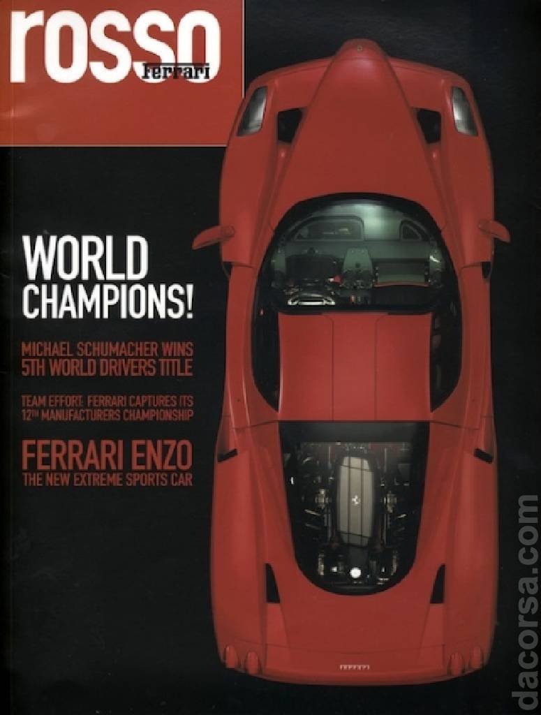 Image for Rosso Ferrari (Spring 2003) issue 21