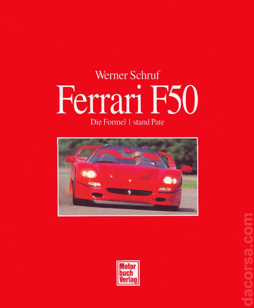 Cover of Ferrari F50, Werner Schruf