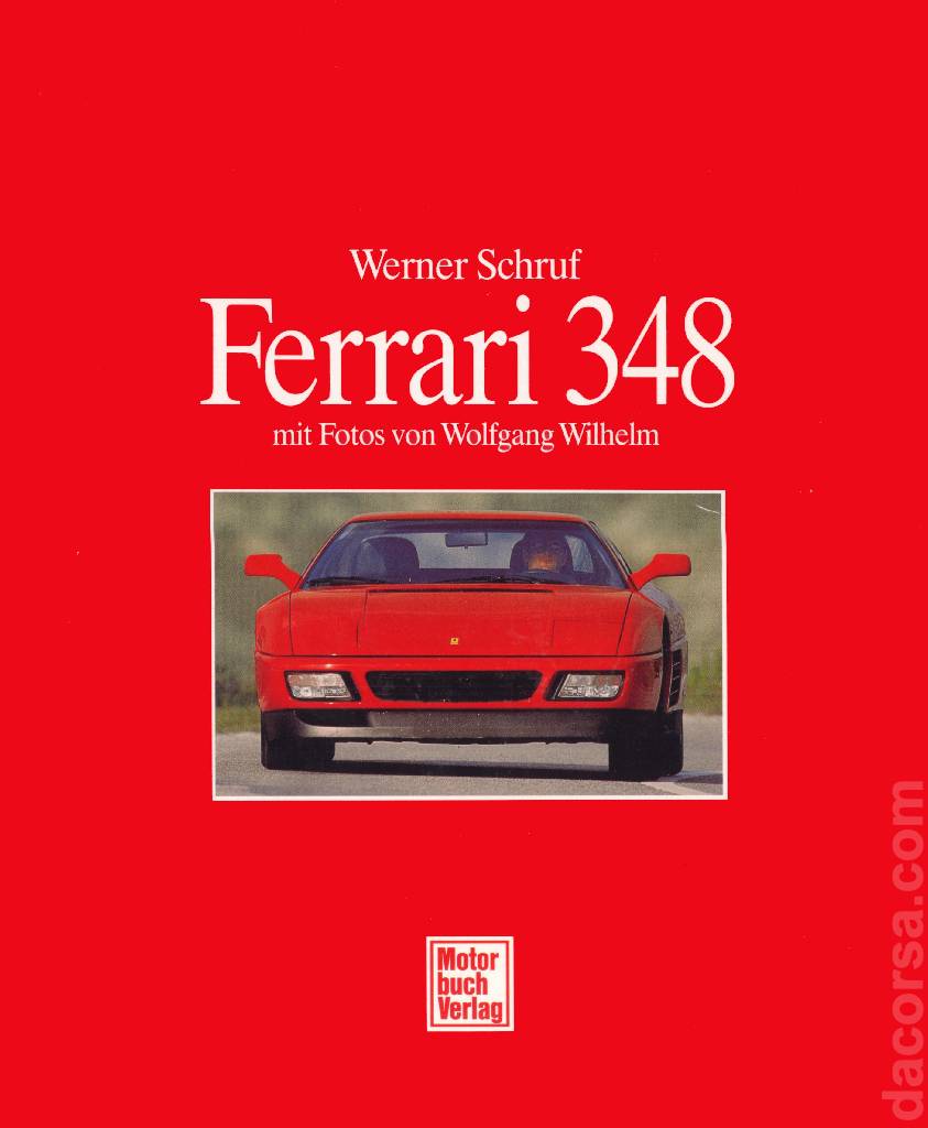 Cover of Ferrari 348, Werner Schruf