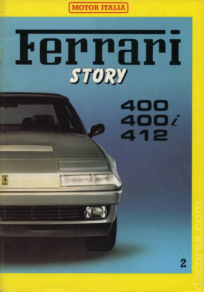 Cover of Ferrari Story (400 - 400i - 412) issue 2, %!s(<nil>)