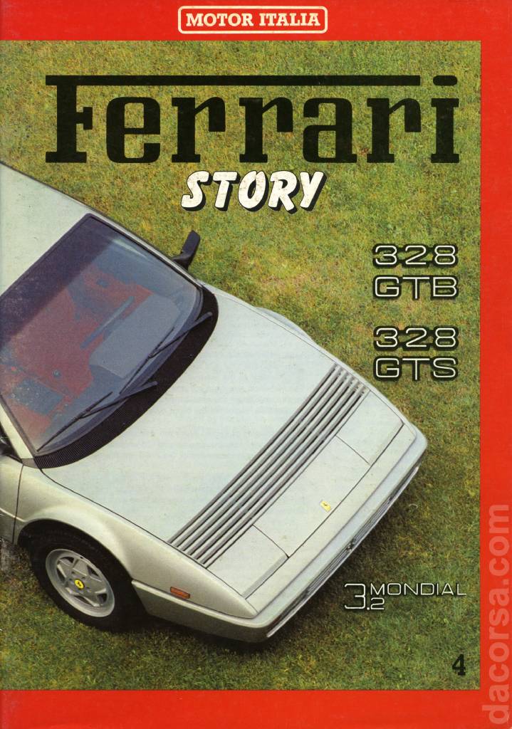 Cover of Ferrari Story (328 - 3.2 Mondial) issue 4, %!s(<nil>)