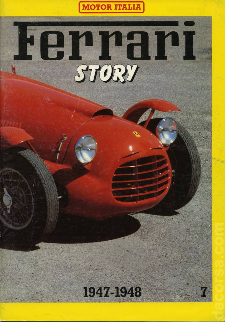 Cover of Ferrari Story (1947 - 1948) issue 7, %!s(<nil>)