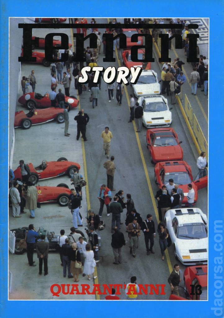 Cover of Ferrari Story (Quarant'anni) issue 13, %!s(<nil>)