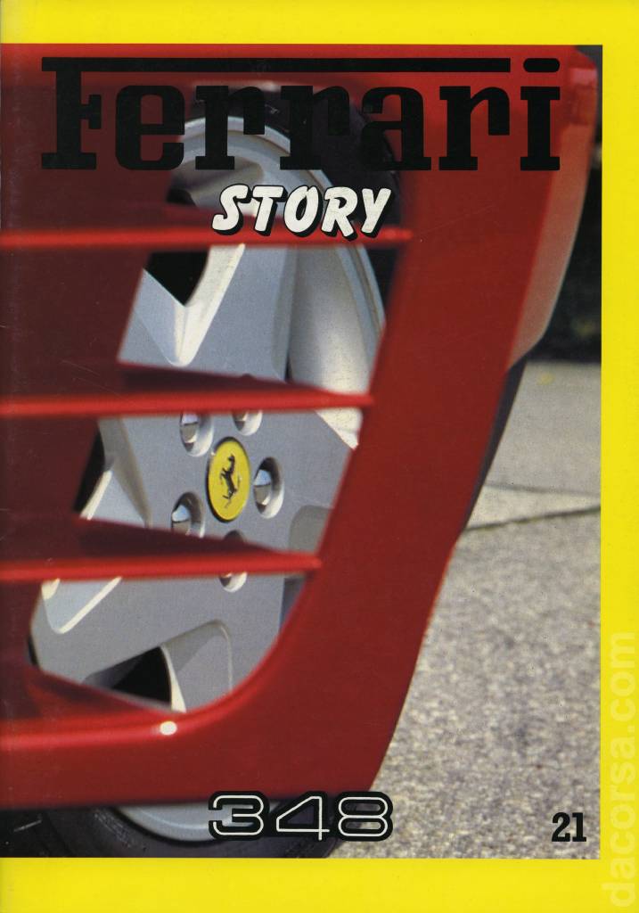 Cover of Ferrari Story (Ferrari 348) issue 21, %!s(<nil>)