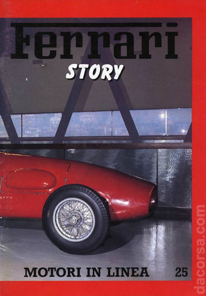 Cover of Ferrari Story (Motori in Linea) issue 25, %!s(<nil>)