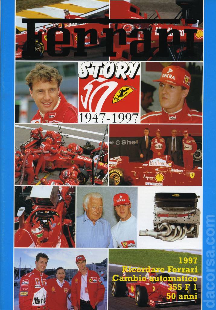 Cover of Ferrari Story (Ricordare Ferrari) issue 1997, %!s(<nil>)