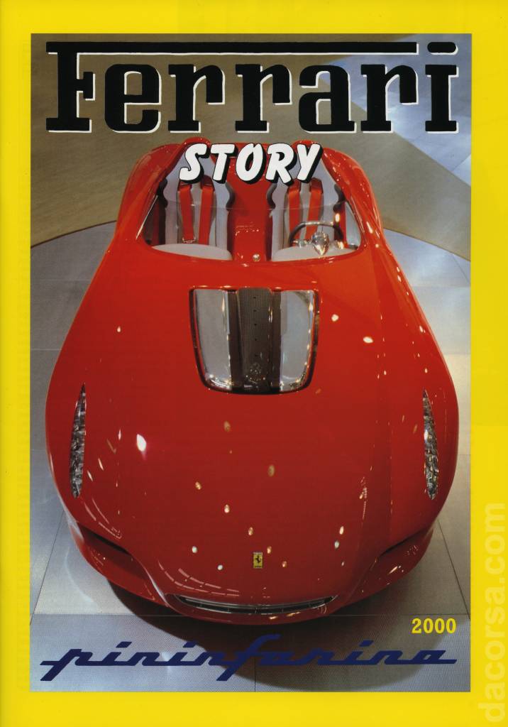 Cover of Ferrari Story (Pininfarina) issue 2000, %!s(<nil>)