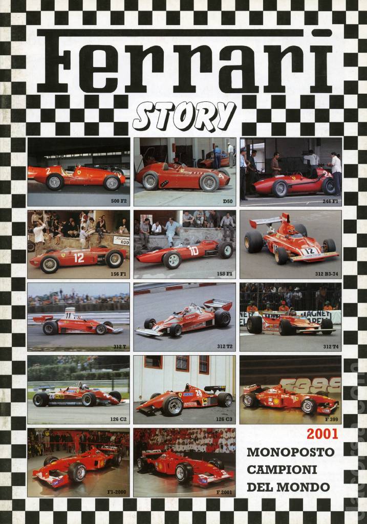 Cover of Ferrari Story (Monoposto Campioni del Mondo) issue 2001, %!s(<nil>)