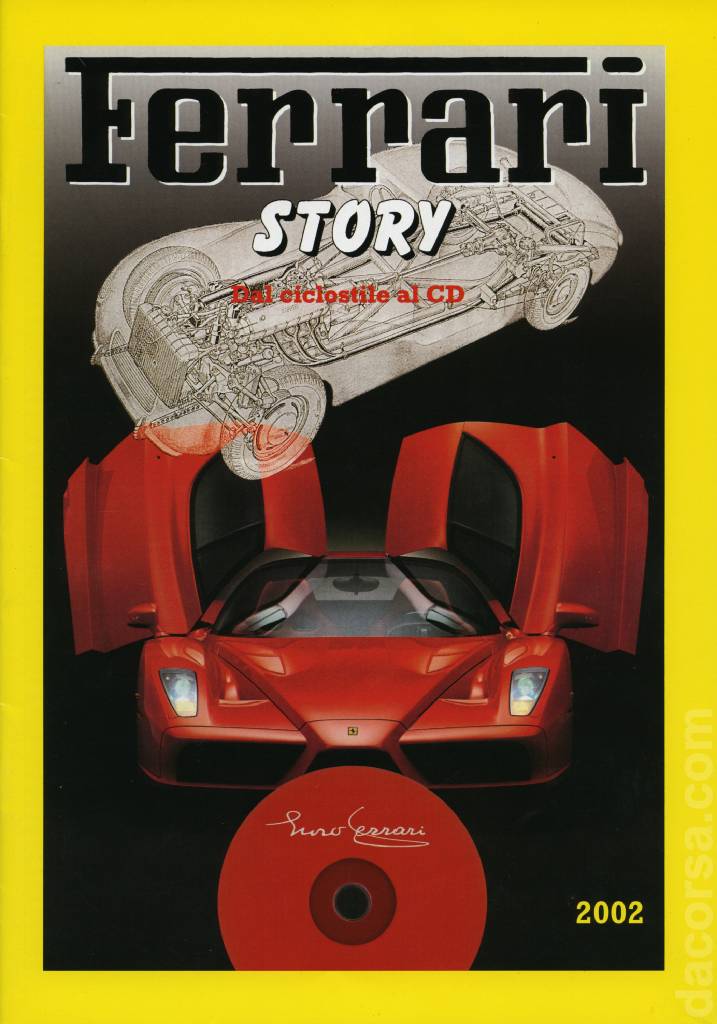 Cover of Ferrari Story (Ferrari Enzo) issue 2002, %!s(<nil>)