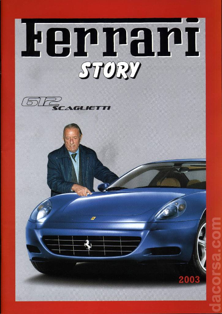 Cover of Ferrari Story (Ferrari 612 Scaglietti 2+2) issue 2003, %!s(<nil>)