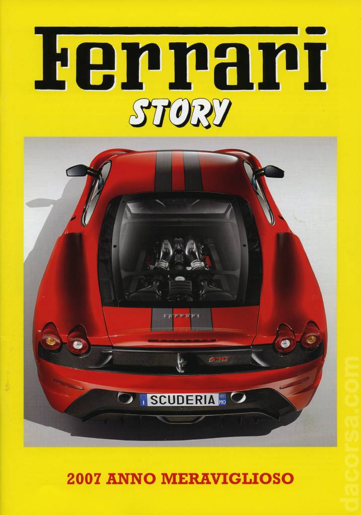 Cover of Ferrari Story (Anno Meraviglioso) issue 2007, %!s(<nil>)