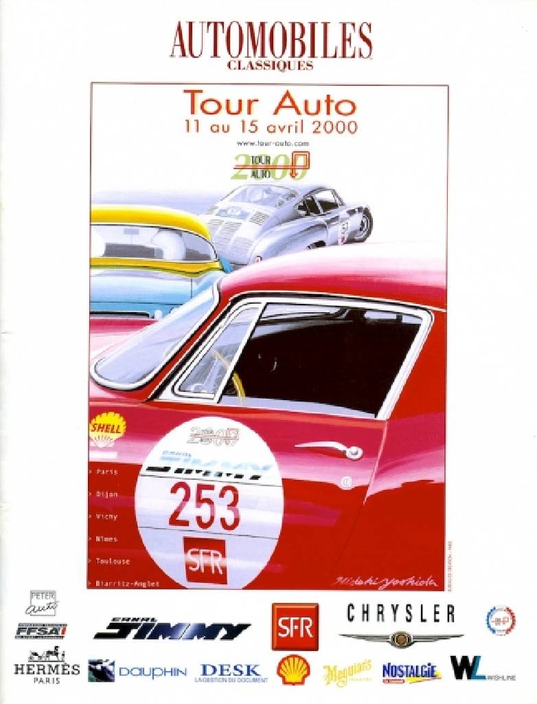 Cover of Programme 2000 Tour Auto, %!s(<nil>)