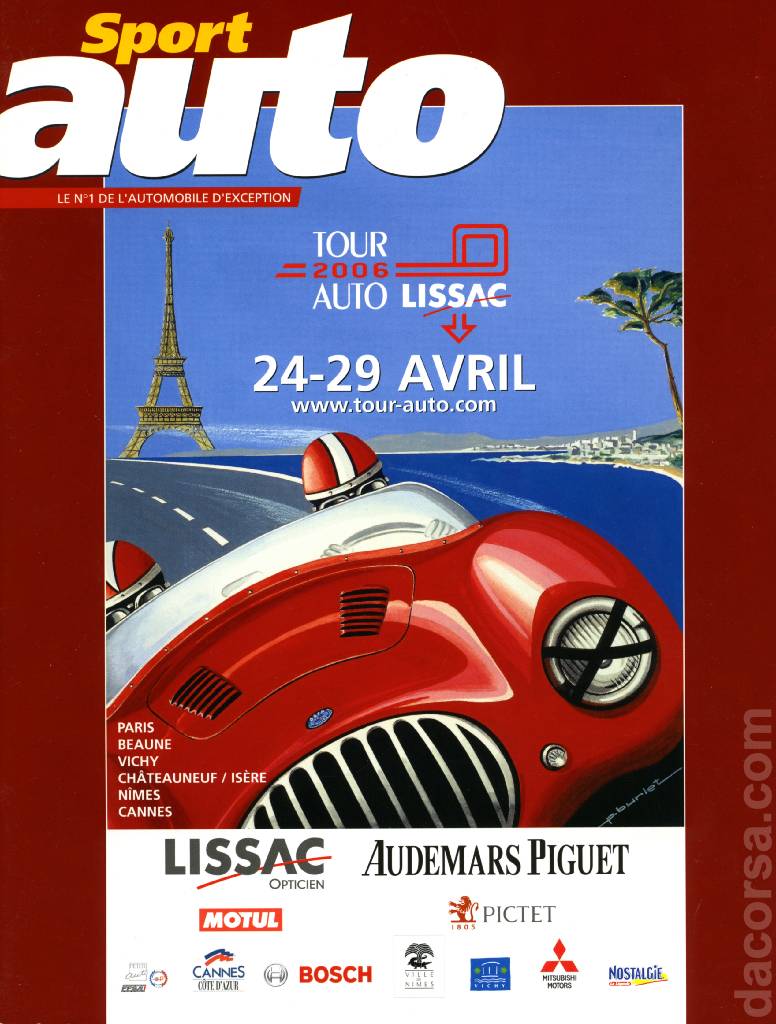 Cover of Programme 2006 Tour Auto, %!s(<nil>)