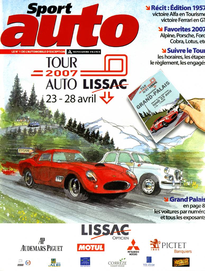 Cover of Programma 2007 Tour Auto, %!s(<nil>)