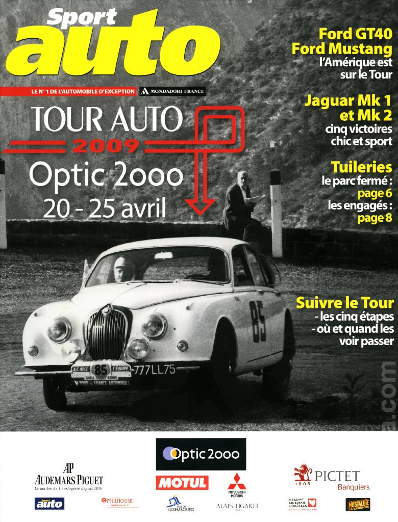 Cover of Programme 2009 Tour Auto Optic 2000, %!s(<nil>)