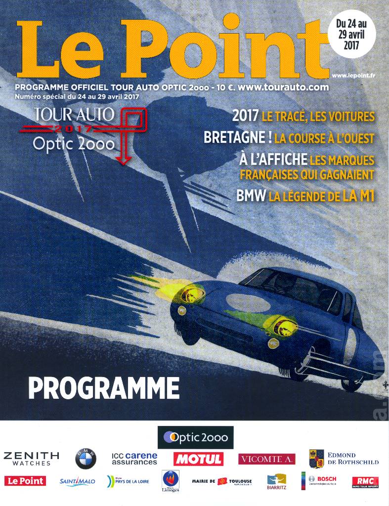 Image for Programme Officiel 2017 Tour Auto Optic 2000